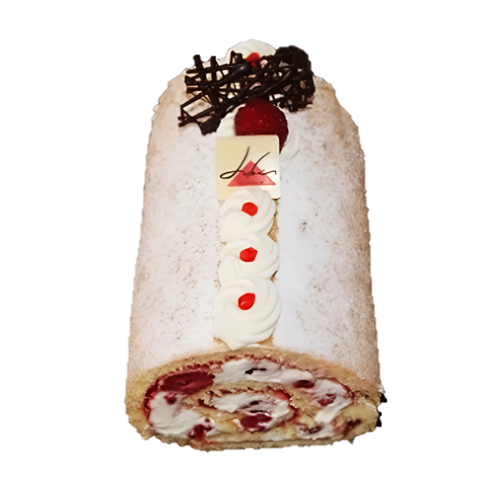 Roulade framboises