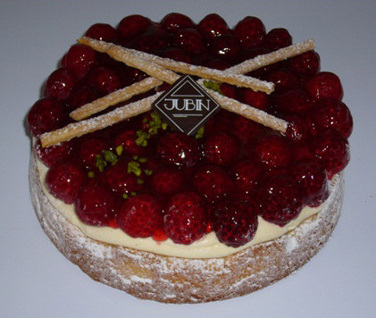 Tourte Printanière aux Framboises