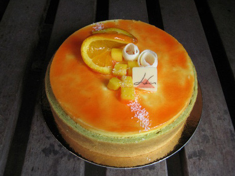 Mousse tropicale